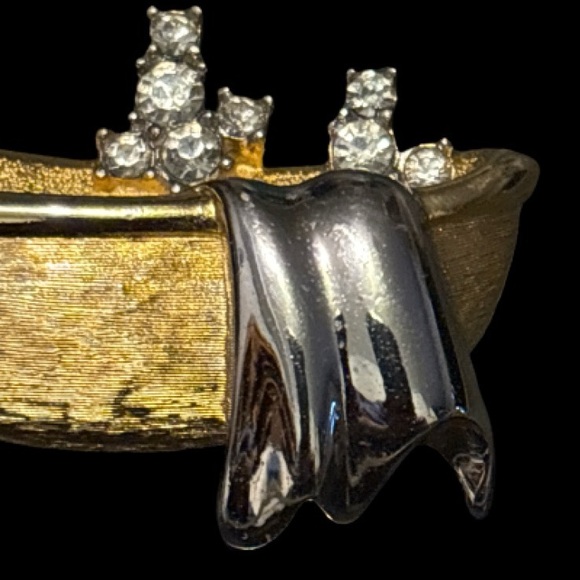 Vintage Bubble Bath Pin Hallmarked Pisciatelli - Picture 8 of 8